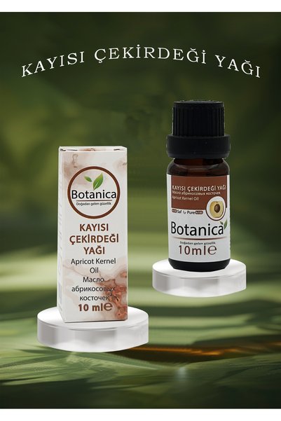 botanica 100% Pure Cold Pressed Apricot Kernel Oil 10 ml - Anti-Wrinkle and Revitalizing Care