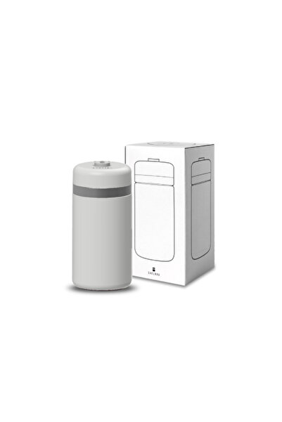 Shelbru Smart Canister 800ml White – Stainless Steel Airtight Coffee Storage Jar