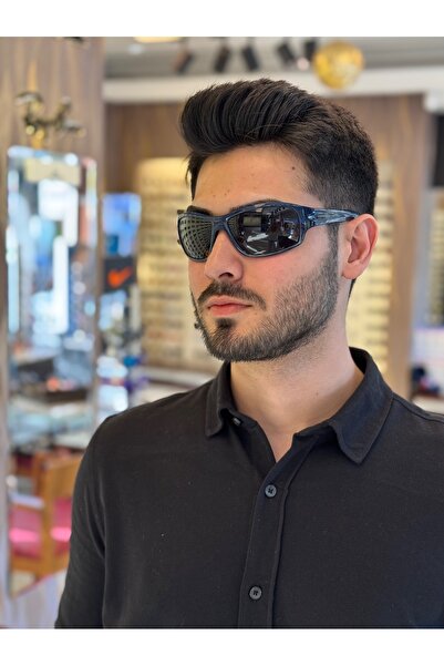 JULIANO 271 C303 62 نظارات شمسية بيضاوية باللون الأزرق الداكن