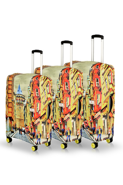 hızlıvaliz My Saraciye Чохол для валізи 3-комплектний набір (GALATA)