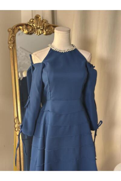 vanus fashion 6083-Midi Dress