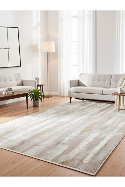 Merinos Thales Gri Yeşil Bej Oda Halı 160x230 31943 040
