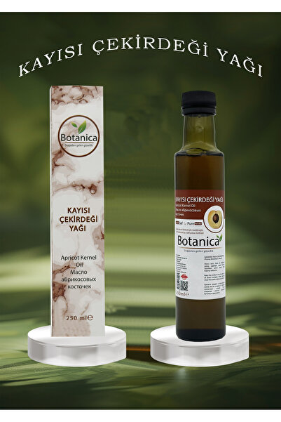 botanica %100 Saf Soğuk Sıkım Kayısı Çekirdeği Yağı 250 ml - Kırışıklık Karşı...