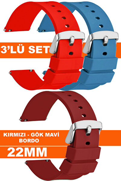 Trendburada حزام ساعة متوافق مع Fossil-Welder-Wesse-Casio-Armani-Omega-Seiko-...