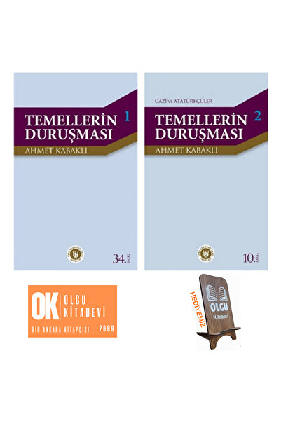 Türk Edebiyatı Vakfı Yayınları Temellerin Duruşması - 2 Cilt Takım - Ahmet Ka...