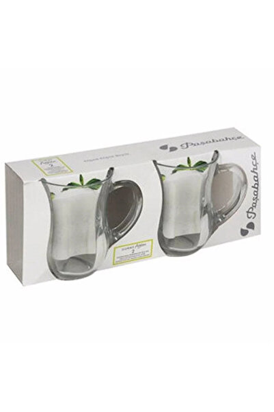 Paşabahçe Kulplu Kupa Gurme Ayran Bardağı 4 Lü Su Meşrubat Bardağı 350 Cc ORJ...