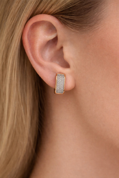 HERCY Xuping Model Ithal Zirkon Taşlı Küpe