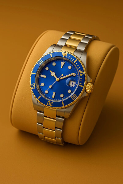 sezerekspres Men's Wristwatch Metal with Calendar Stainless Does Not Tarnish