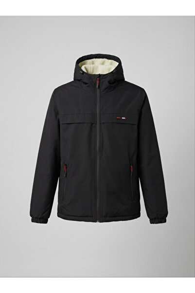 inamato texstil İÇİ KÜRKLÜ DIŞI RÜZGAR VE SU GEÇİRMEZ ÖZELLİGE SAHİP ERKEK MONT