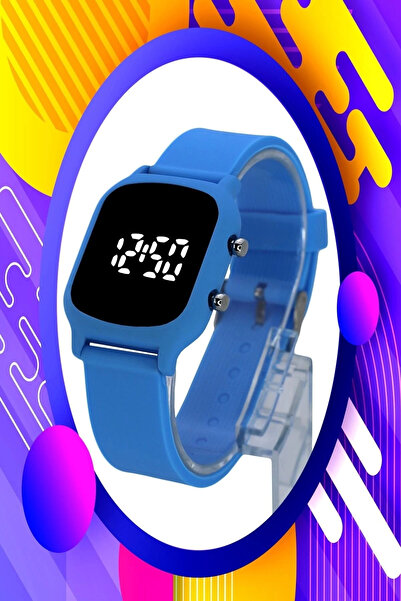 Luis Cardeni Çocuk Kol Saati Silikon Kordonlu Led Kol Saati (9 YAŞ VE ÜZERİ)(...