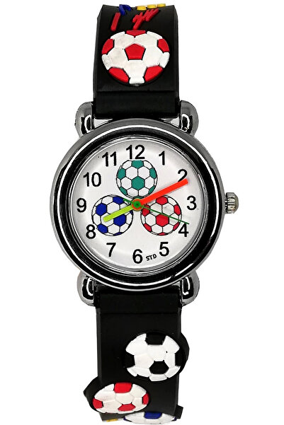 sezerekspres ساعة يد أطفال كرة قدم منقوشة-12022