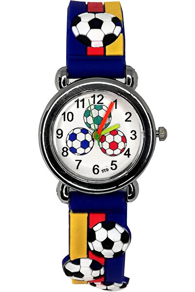 sezerekspres ساعة يد للأطفال لكرة القدم-كرة-منقوشة-12033