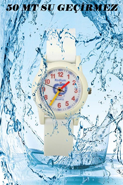 sezerekspres Children's Wristwatch Waterproof RHODIUM ANALAOG (2211) (WHITE)