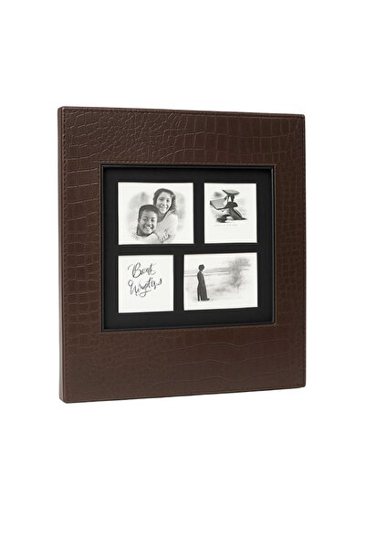 Nobbystar ألبوم صور جلدي مقاس كبير 10x15 سم 500 قطعة