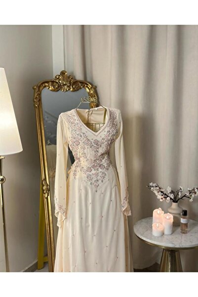 vanus fashion 5717 -فستان أنيق بلمسة أنثوية راقية