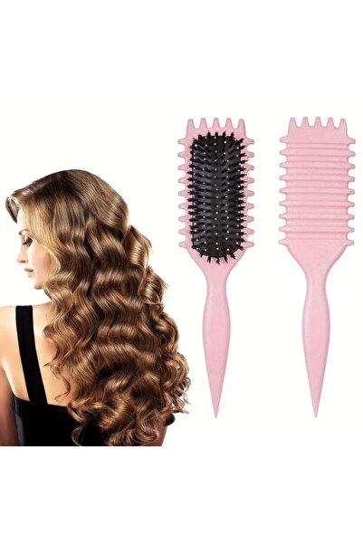 PİNK CODE SİHİRLİ BUKLE TARAĞI - BUKLE BELİRGİNLEŞTİRİCİ TARAK- KIVIRCIK SAÇ ...