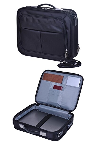 Çantaland Geantă pentru notebook, compatibilă cu computer, de 17 inchi, cu ca...