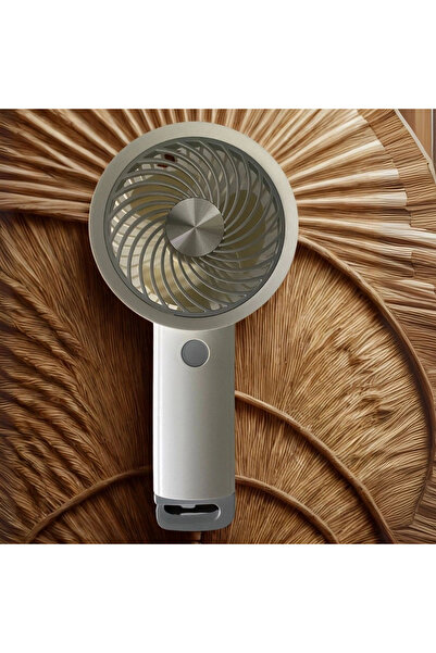 shopwave USB ile Şarj Olabilen 3 Ayarlı Fan Modlu Çanta Tipi El Fanı (5047)