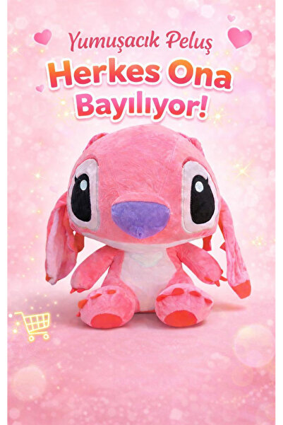 Hediye Nest Stitch Peluş Oyuncak 35cm - Sevimli & Karakter