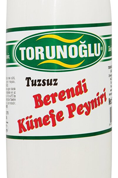 torunoğlü süt ve süt ürünleri Tuzsuz Künefe Peyniri 500 G