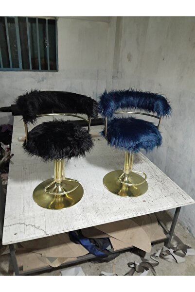 TİTANYUM CHAİR BAR SANDALYESİ PELUŞ