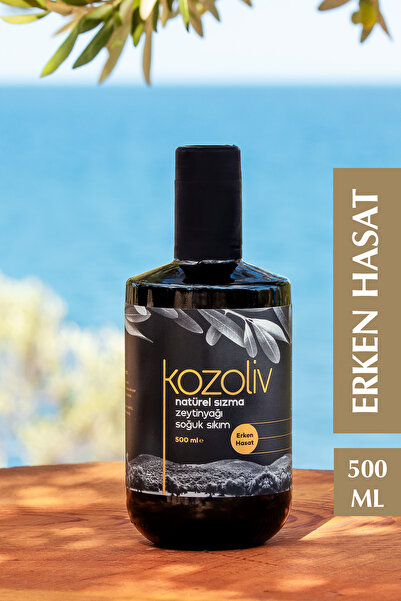 kozoliv Erken Hasat Soğuk Sıkım Zeytinyağı 500ml