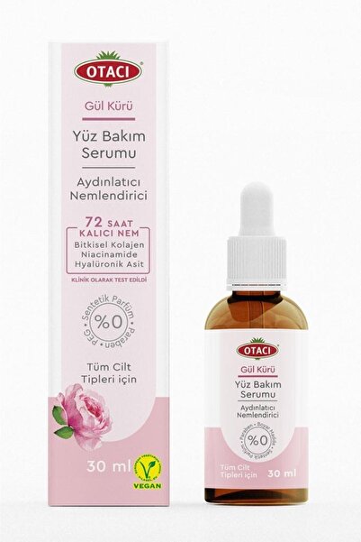 Otacı Yüz Bakım Serumu Aydınlatıcı Nemlendirici 72 Saat Etkili