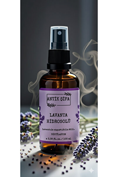 Antik Şifa Lavanta Suyu - %100 Seyreltilmemiş, Doğal Lavanta Hidrosolü (100 ML)