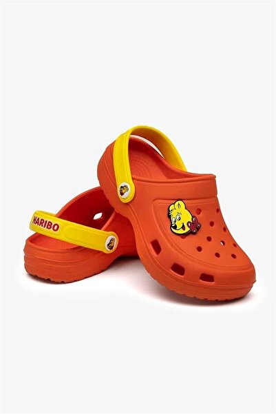 Haribo 25-35 розмір Ліцензовані дитячі розумні тапочки з підошвою - помаранчеві