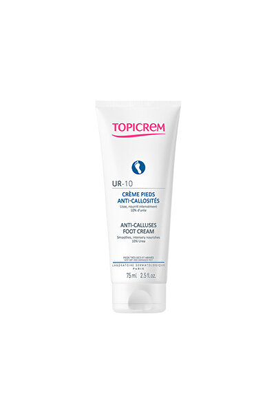 Topicrem UR-10 Anti-Calluses Foot Cream – 75 ml | Smoothing & Repairing Foot ...