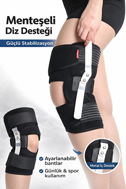 ALUSLİVE PATELLA DESTEKLİ MENTEŞELİ DİZLİK