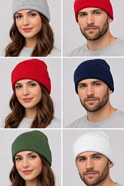 Marka قبعة بلون سادة للجنسين