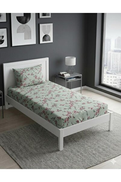 VODDİ Jednokrevetno Čaršav sa lastišem set | 100k200 cm +20 cm | 90% Pamuk | ...