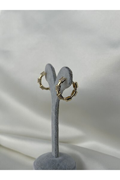 yeknova Xuping 14K Gold Rengi Kuyumcu İşçiliği Oval Model Taş Detay Kararmaz ...