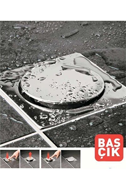 Mesateknik Yer Süzgeci Bas-aç Koku Önleyici 11*11 50mm Yandan Çıkışlı