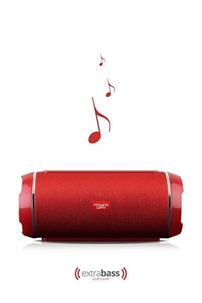 POWERWAY Wrx05 Kırmızı Bluetooth Hoparlör