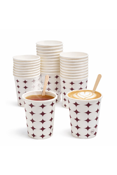 KARTON 7 Oz Bardak 3000 Adet – Tek Kullanımlık Çay ve Kahve Bardağı