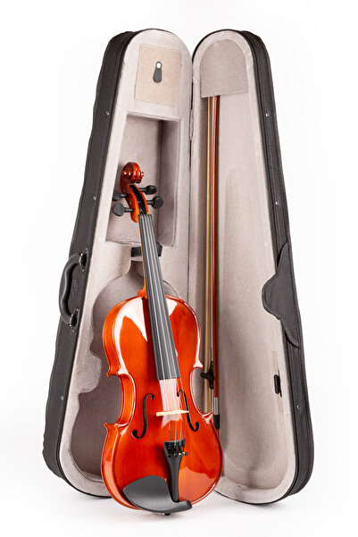 KÖHNER VL-144 Orta Kalite Keman 4/4 Tam Boy - Parlak (12 Yaş ve Üzeri)