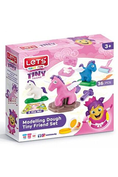 Lets Play Dough Tiny My Little Friend Set 75 Gr 36 Pieces L8494
