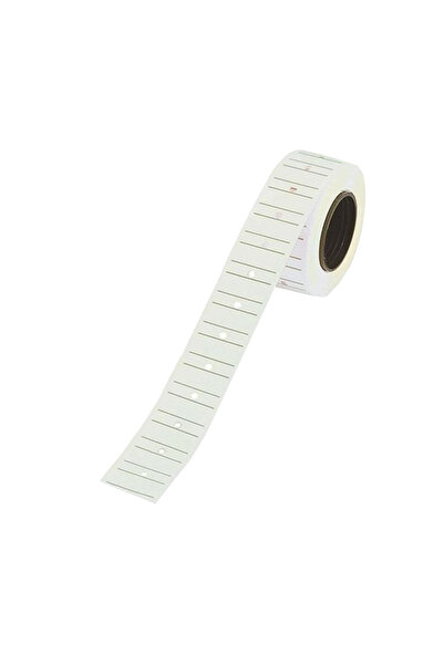 Tanex Ετικέτα τιμής ριγέ 12x21 Λευκό (6 τεμάχια)