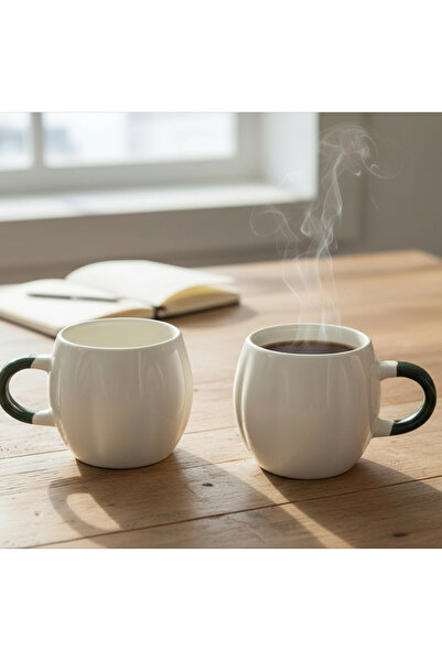 Raffinee Candle Ceramic Cup in Pumpkin Shape