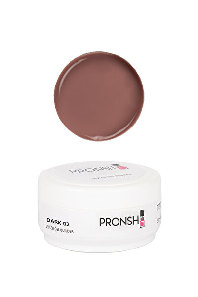 Pronsh Builder Jel 30ml Dark 02 , Uv/led Protez Tırnak Jeli