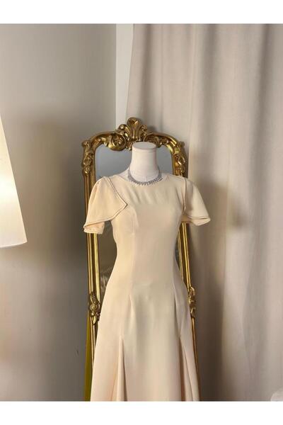 vanus fashion 6074-فستان طويل