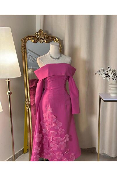 vanus fashion 5757 -فستان ميدي