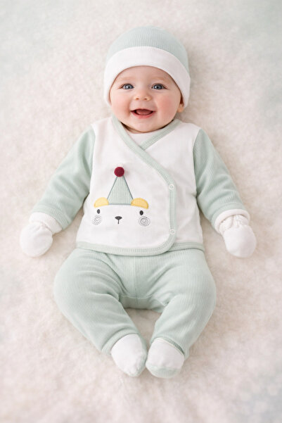 Arin Baby مجموعة هدايا للمواليد الجدد مكونة من 5 قطع عند الخروج من المستشفى /...