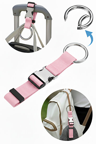 Boldy Valiz Askısı - Valiz Çanta Taşıma Kemeri - Valiz Kayışı Asma Toka - Bag...