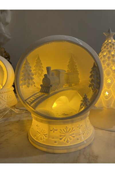 a life in games Kış Treni Kar Küresi – LED Tealight Gece Lambası | Dekoratif ...