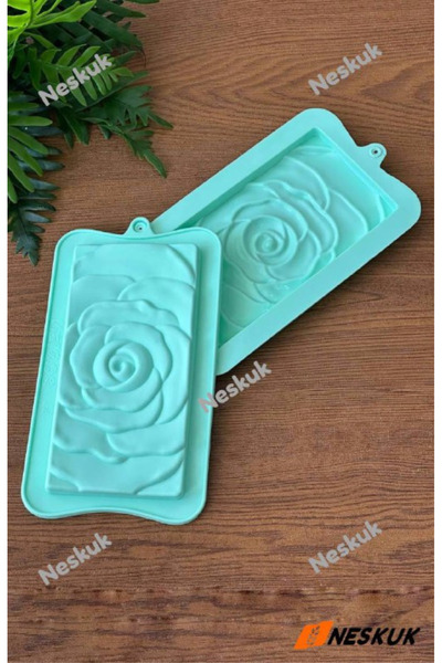 Neskuk Silicone Chocolate Mold, Halva Mold, Silicone Flower Mold