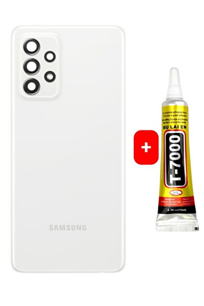 indirimplus Samsung Galaxy A52 Arka Kapak (FULL Kamera Lensli İNAL) BEYAZ