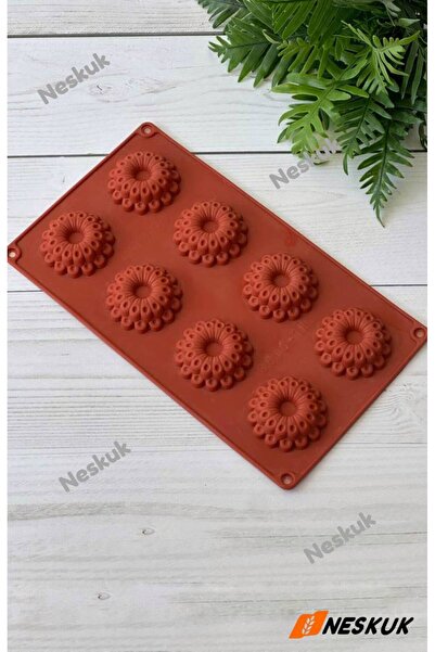 Neskuk قالب شوكولاتة سيليكون، مافن، معجنات، قالب كيك، قالب حلاوة طحينية، قالب...